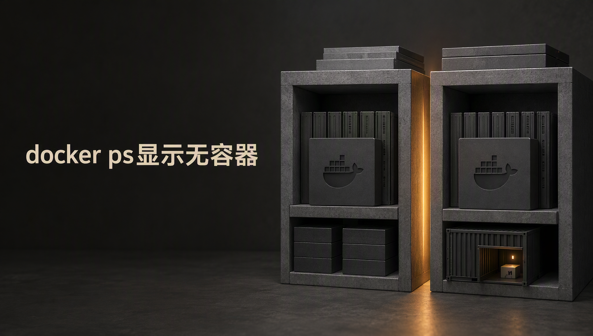 docker ps显示无容器