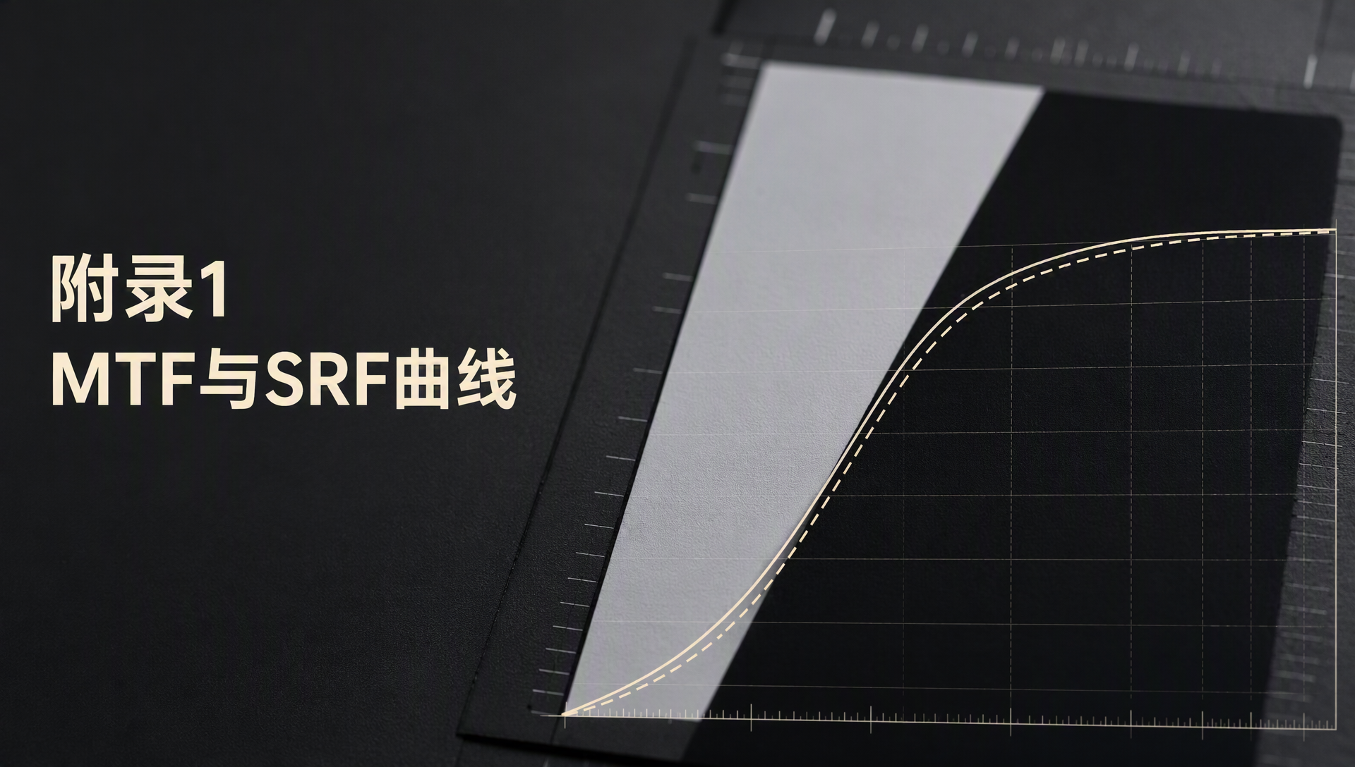 附录1  MTF与SRF曲线