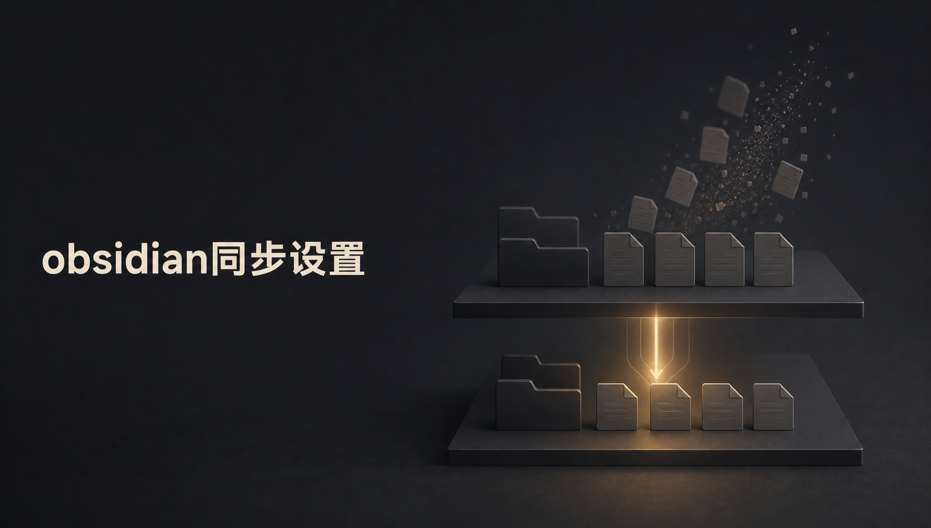 obsidian同步设置