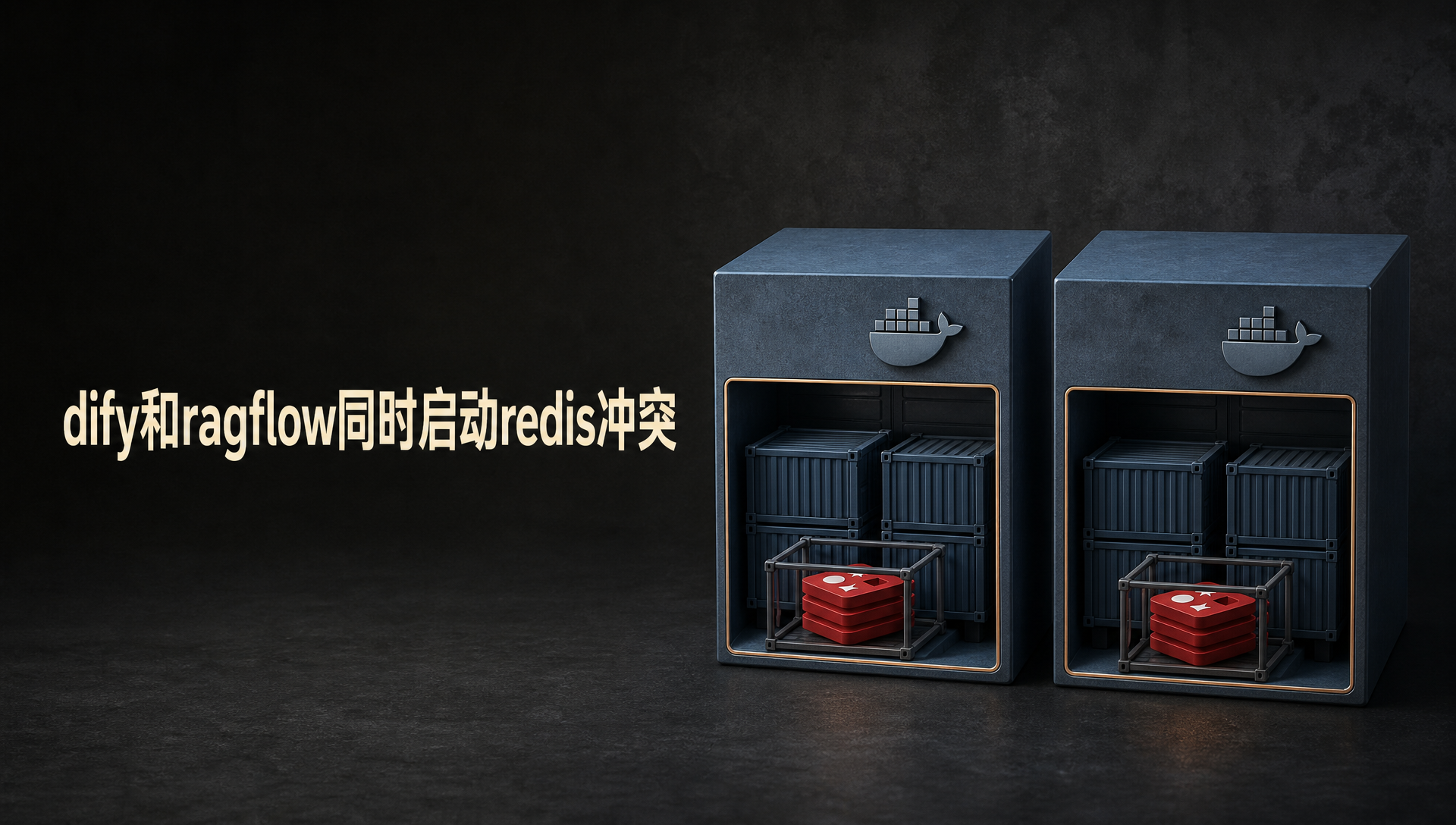dify和ragflow同时启动redis冲突