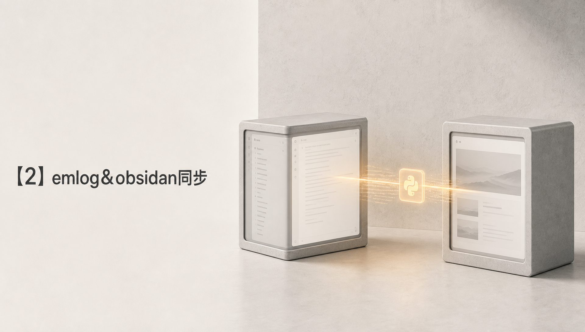 【2】emlog&obsidan同步