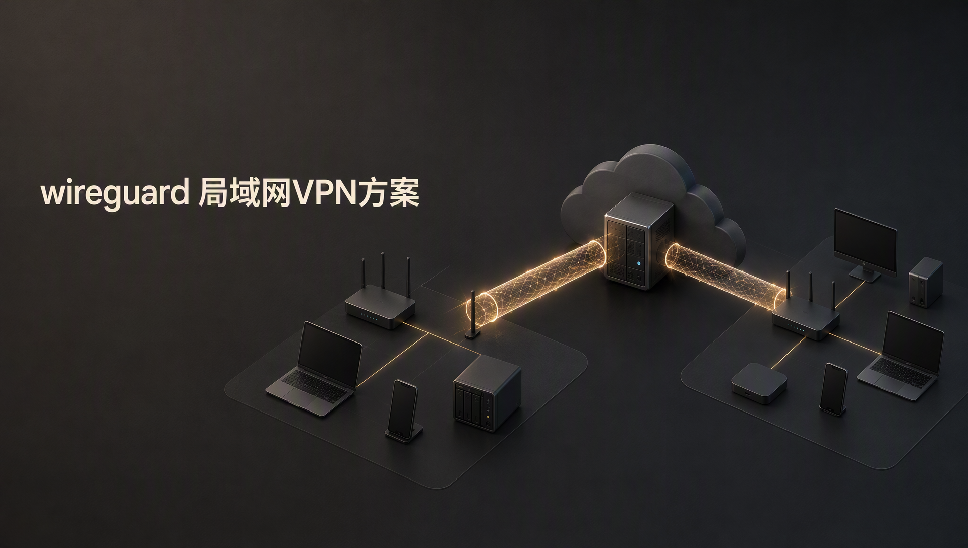 wireguard 局域网VPN方案