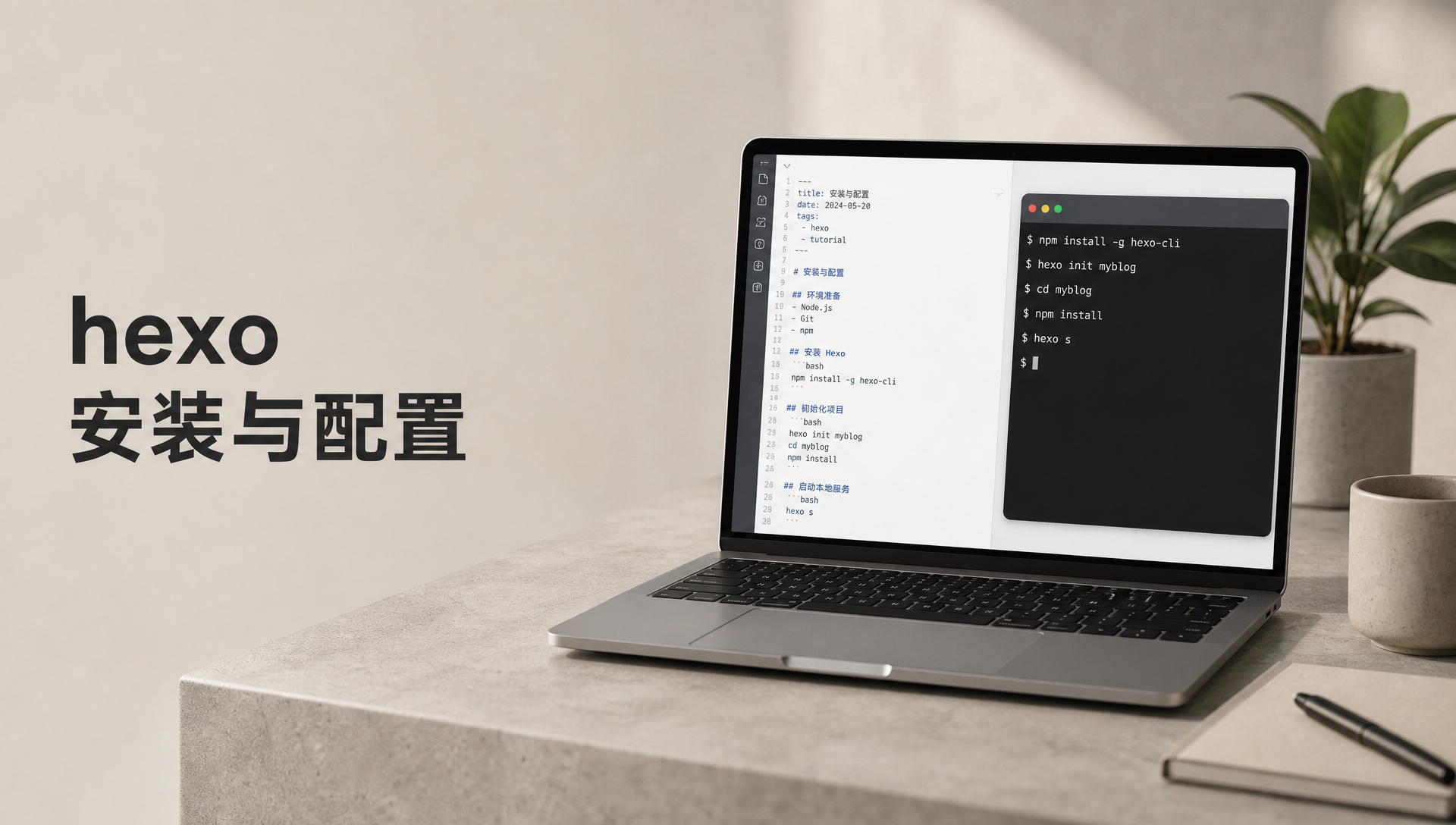 hexo安装与配置